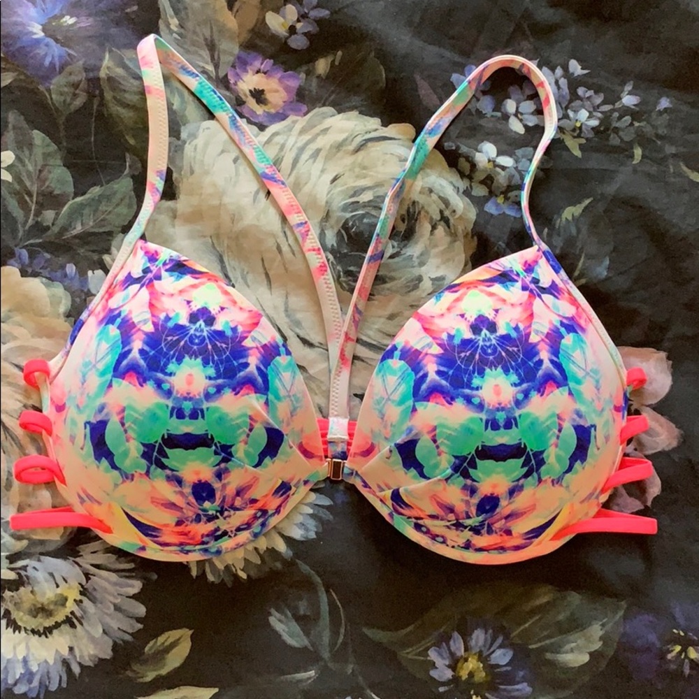 New Strappy VS Kaleidoscope Bikini Top